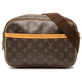 Louis Vuitton Brown Monogram Reporter PM