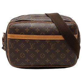 Louis Vuitton Brown Monogram Reporter PM