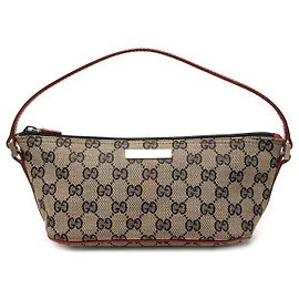 Gucci Beige GG Canvas Boat
