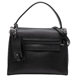 Valentino Bolso My Rockstud Frame Small de piel negra