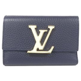 Louis Vuitton Taurillon Portefeuille Capucines Compact Wallet