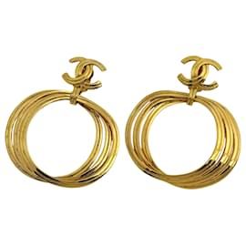 Pendientes de clip Chanel Coco Mark