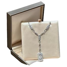 Bulgari Collana Bvlgari Parentesi Diamanti in Oro Bianco