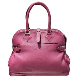 Borsa a mano Hermès Atlas 35 in pelle rosa