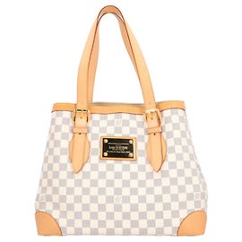 Borsa Tote Louis Vuitton Hampstead MM Damier Azur
