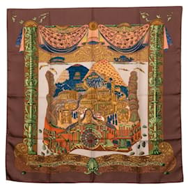 Foulard Hermes Carre 90 L'ATLANTIDE - Hermès