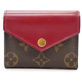 Portafoglio in tela Louis Vuitton Zoe