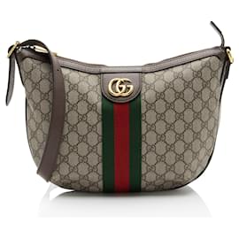 Borsa a tracolla media Gucci GG Supreme Ophidia