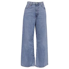 Vaqueros Levi's de talle alto y pernera ancha en algodón azul