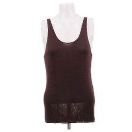 Autre Marque Canotta bordeaux THE FRANKIE SHOP