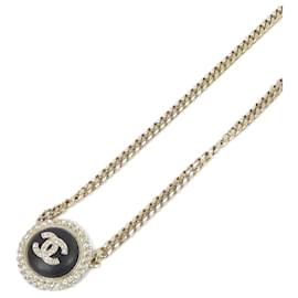 Collana Chanel Nera e Oro