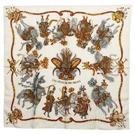 Hermes Carre 90 LES FETES DU ROI SOLEIL Foulard - Hermès