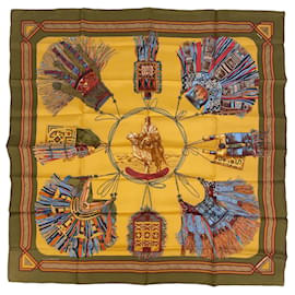 Hermès Foulard Hermes Carre 90 CUIRS DU DESERT