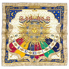 Foulard di seta Hermes CARPE 90 - Hermès