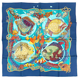 Hermès Foulard Hermes Carre 90 Grands Fonds