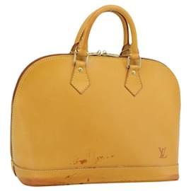 Sac à main Alma en cuir Nomad LOUIS VUITTON Beige M85000 LV Auth 194592V