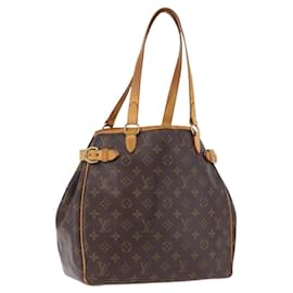 LOUIS VUITTON Monogram Batignolles Vertical Tote Bag M51153 LV Auth 194089