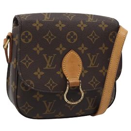 LOUIS VUITTON Monogram Saint Cloud MM Shoulder Bag M51243 LV Auth 194772