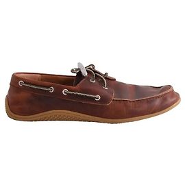 Mocasines Longchamp de cuero marrón talla 38