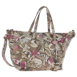 Borsa a mano Salvatore Ferragamo Quill in pelle 2way multicolore oro autentica am12096V