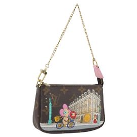 LOUIS VUITTON Vivienne Mini Pochette Accessoires Pouch M81760 LV Auth 193793M