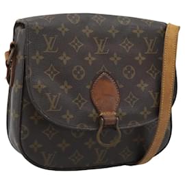 LOUIS VUITTON Monogram Saint Cloud GM Shoulder Bag M51242 LV Auth gh2295