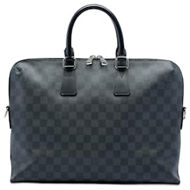 Borsa Business Louis Vuitton Damier Graphite Porte Documents Jour Nera