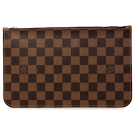 Pouch Louis Vuitton Damier Ebene Neverfull MM Marrone