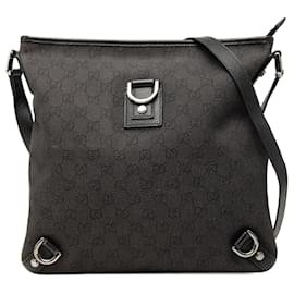 Gucci GG Denim Abbey D Ring Crossbody braun