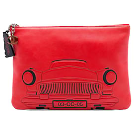 Clutch Chanel Medium Printed Lambskin Cuba La Habana O Case Rossa