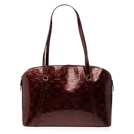 Borsa a tracolla Louis Vuitton Monogram Vernis Avalon Purple