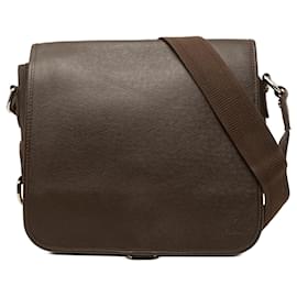 Bolso Bandolera Louis Vuitton Taiga Andrei Marrón
