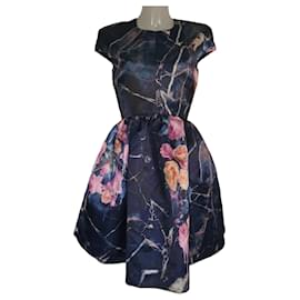 Abito MSGM Stampa Floreale e Marmo - Msgm