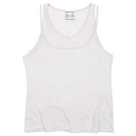 Camiseta de tirantes deportiva de doble capa Chanel by Karl Lagerfeld SS09