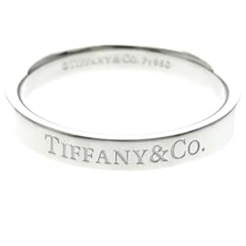 Tiffany Platina Flat Band Ring - Tiffany & Co