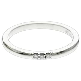 Tiffany Forever Trauring 3P Diamond Platinum Band - Tiffany & Co