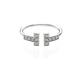 Tiffany & Co Tiffany T-wire Diamantring aus Weißgold