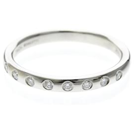 Tiffany Stacking Band Ring with 8 Diamonds - Tiffany & Co