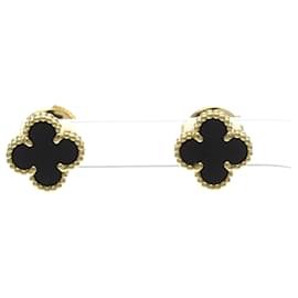 Boucles d'oreilles Van Cleef & Arpels Sweet Alhambra Onyx