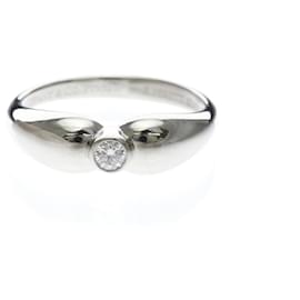 Anello Fascia Tiffany Double Teardrop in Platino - Tiffany & Co