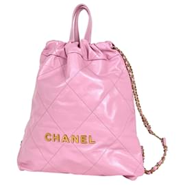 Zaino Chanel CHANEL 22 in pelle rosa