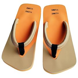 Autre Marque Infradito Yume 'Xigy' Arancione e Beige