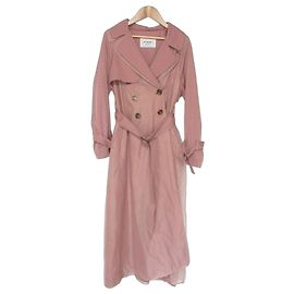 Autre Marque eimy istoire Organza Combo Trench Coat