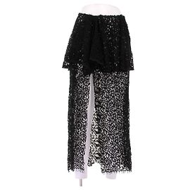 Autre Marque Falda de encaje negra SHARON WAUCHOB