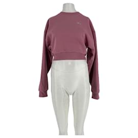Yves Salomon ALO Sweatshirt Rosa Baumwolle S