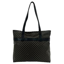 Céline CELINE Vintage Macadam Blazon Pattern Ledertote
