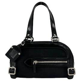 Mini borsa Boston Prada nera