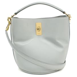 Céline Borsa a mano Celine in pelle blu