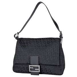 Bolso de hombro Fendi con estampado Zucchino