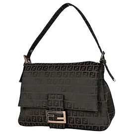 Borsa a tracolla Fendi con motivo Zucchino